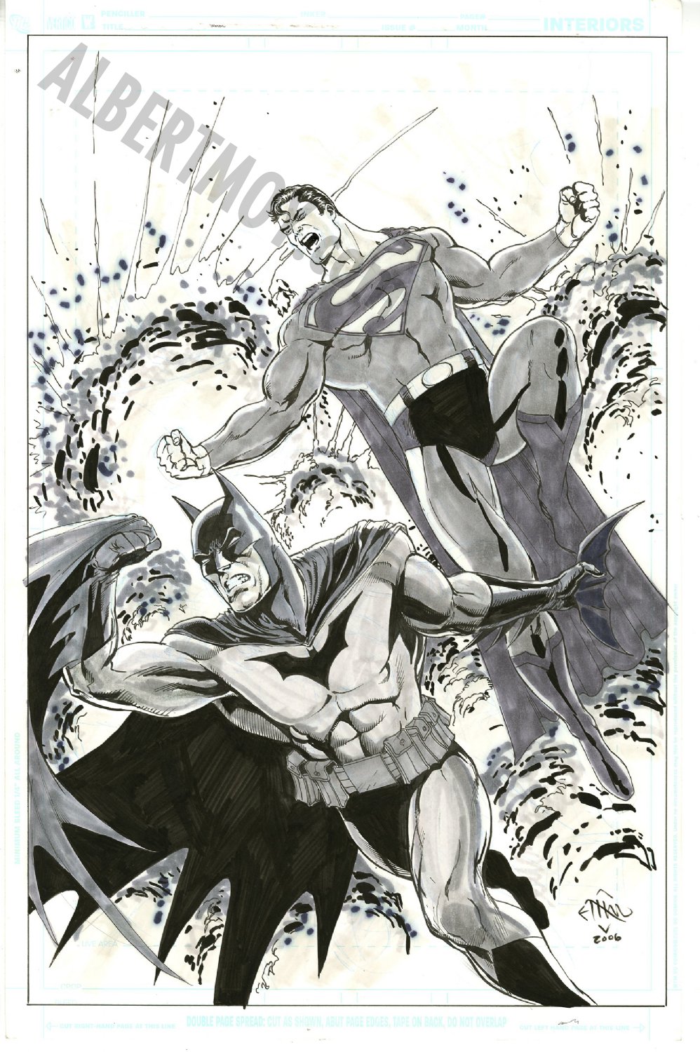 Superman & Batman by Sean Murphy  Artiste de comic, Illustration