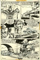 Albert Moy : Original Comic Art - Ghost Rider by Mark Texeira