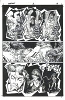 Albert Moy : Original Comic Art - Spirit by Mark Texeira