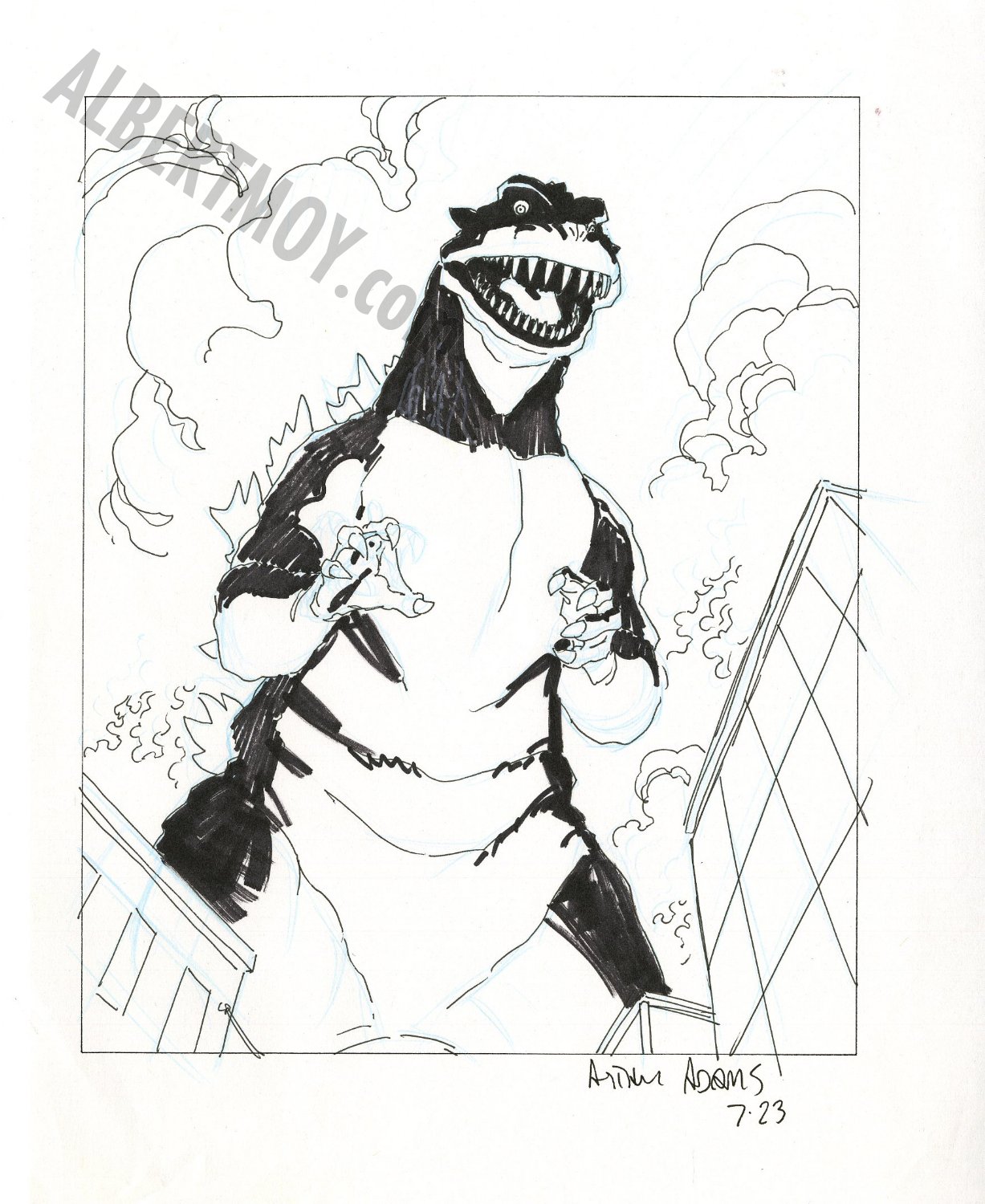 baradon godzilla coloring pages