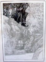 Bernie Wrightson | frankenstein page 1 | Albert Moy