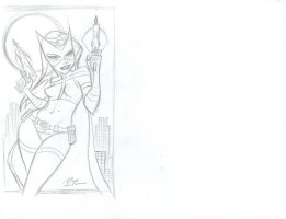 Albert Moy : Original Comic Art - Supergirl by Mark Texeira