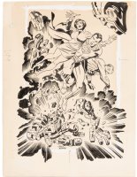 Albert Moy: Original Comic Art - Original Comic Art by Jack Kirby