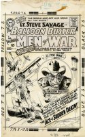 All American Men of War Issue 113 Page Cover Comic Art