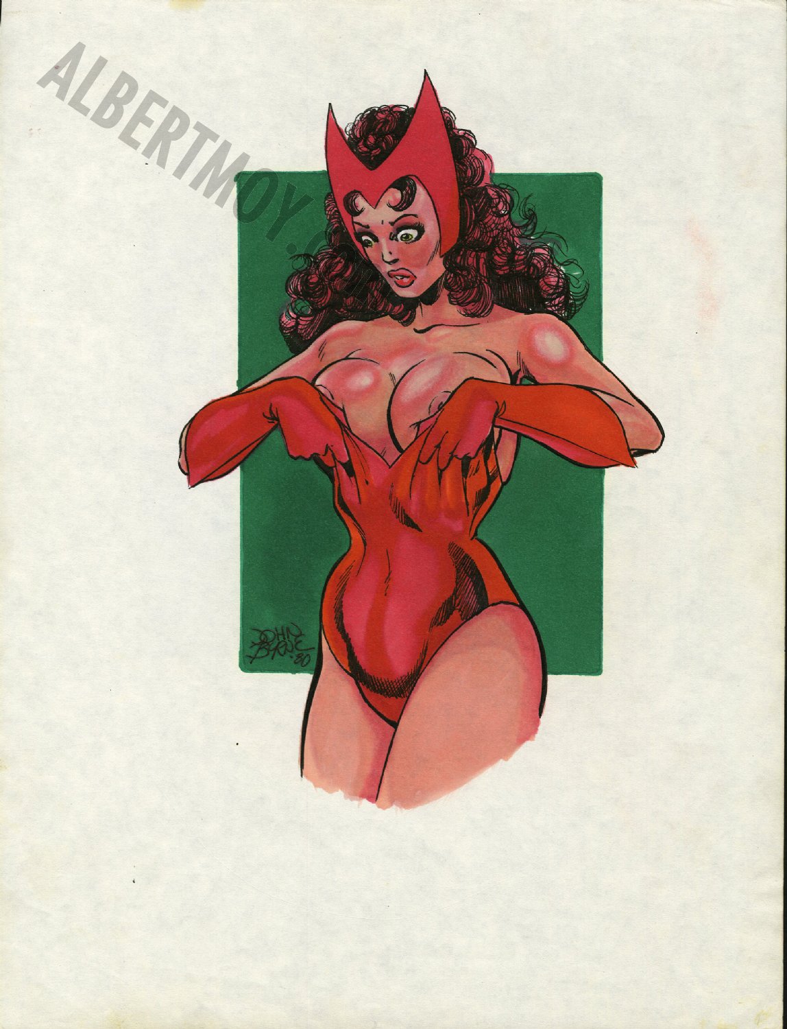 The Scarlet Witch — Gene Gonzales • Illustrator