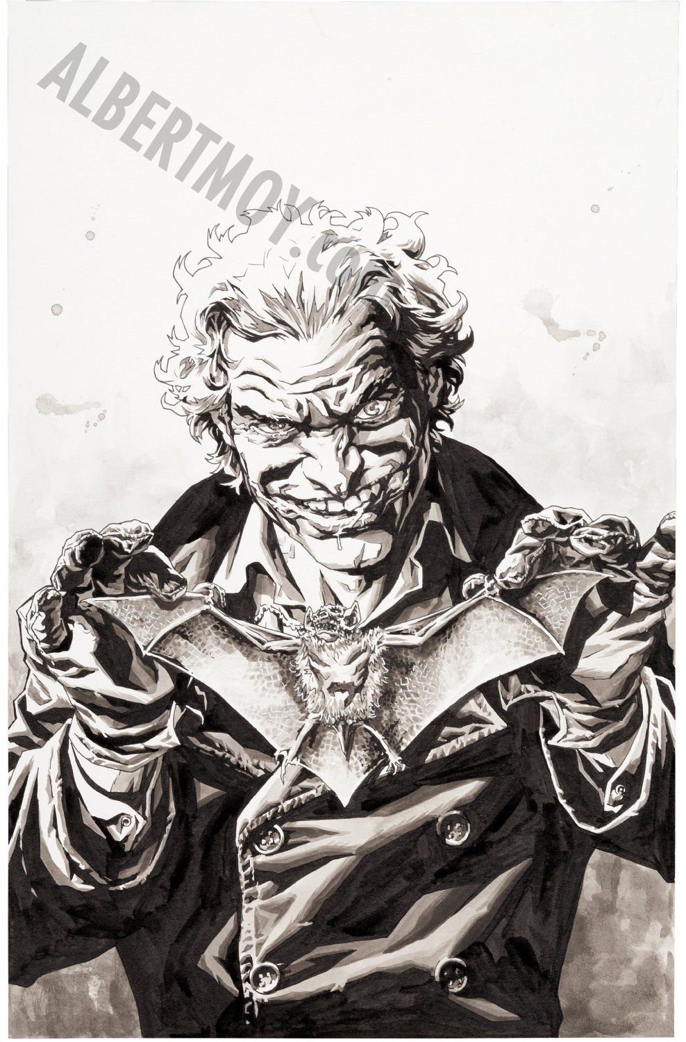 Albert Moy : Original Comic Art - 2015 London Super Con by Lee Bermejo