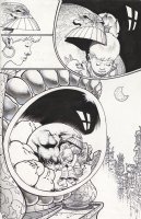 Batman/The Maxx: Arkham Dreams Issue 5 Page 18 Comic Art