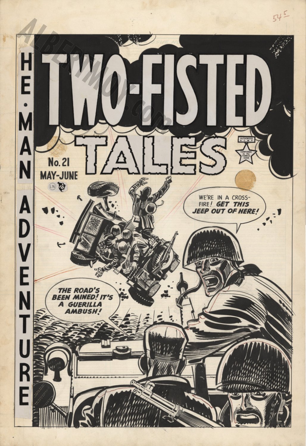 Harvey Kurtzman Original Art For Sale | ComicArtTracker