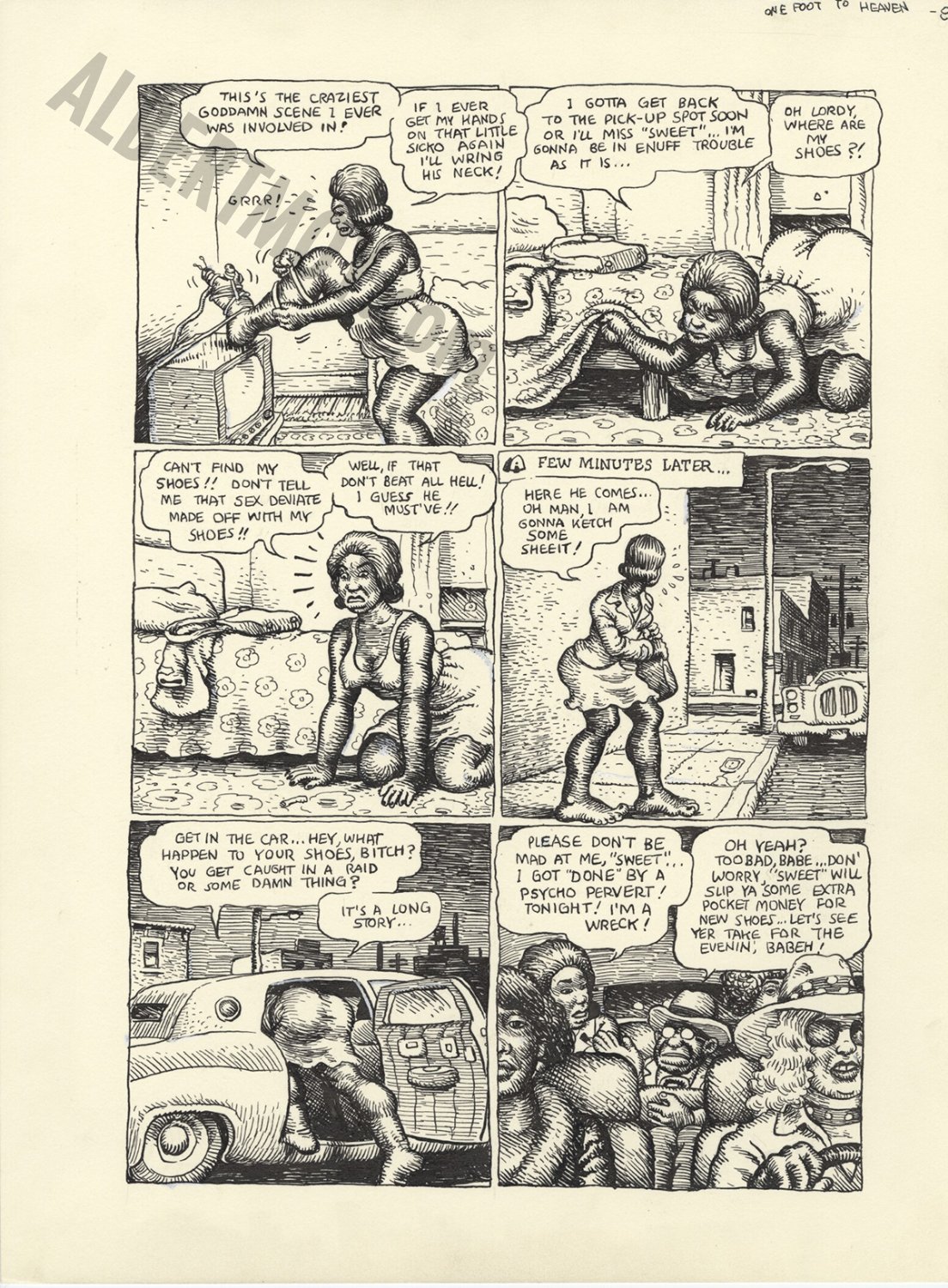 Albert Moy : Original Comic Art - Snoid by Robert Crumb