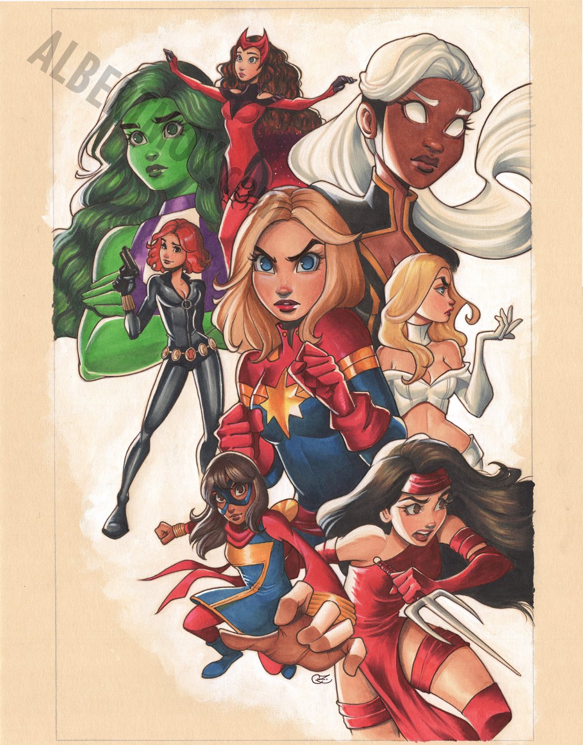 Chrissie Zullo <b>Marvel</b>.